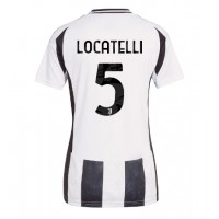 Dámy Fotbalový dres Juventus Manuel Locatelli #5 2024-25 Domácí Krátký Rukáv